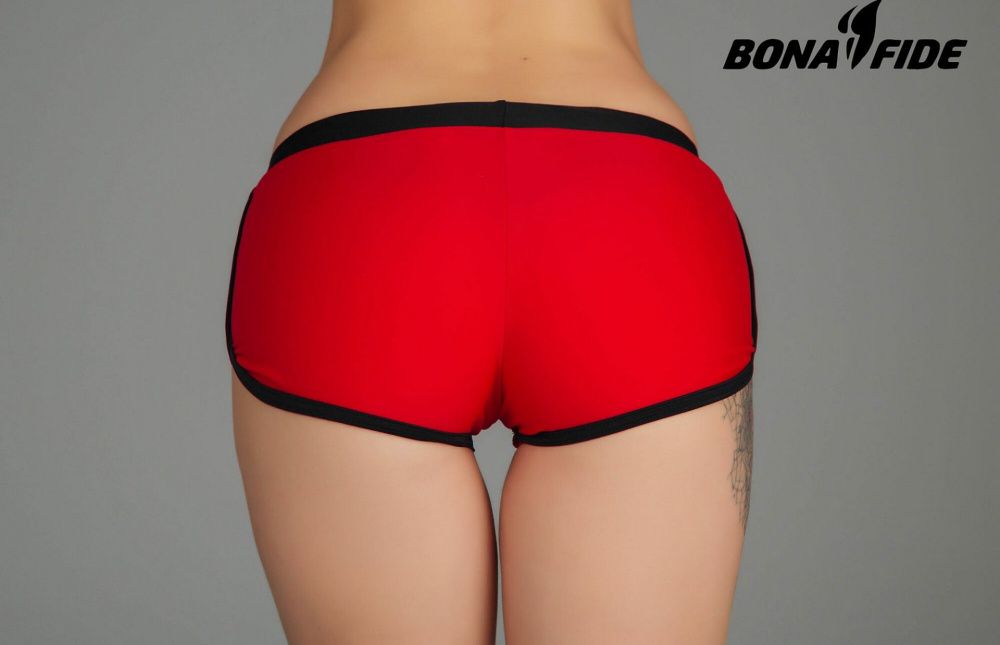 Bona Fide: Shorts "Red & Total Black"