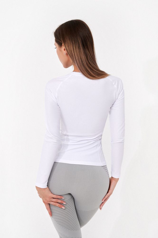 Bona Fide: Rashguard Round "White"