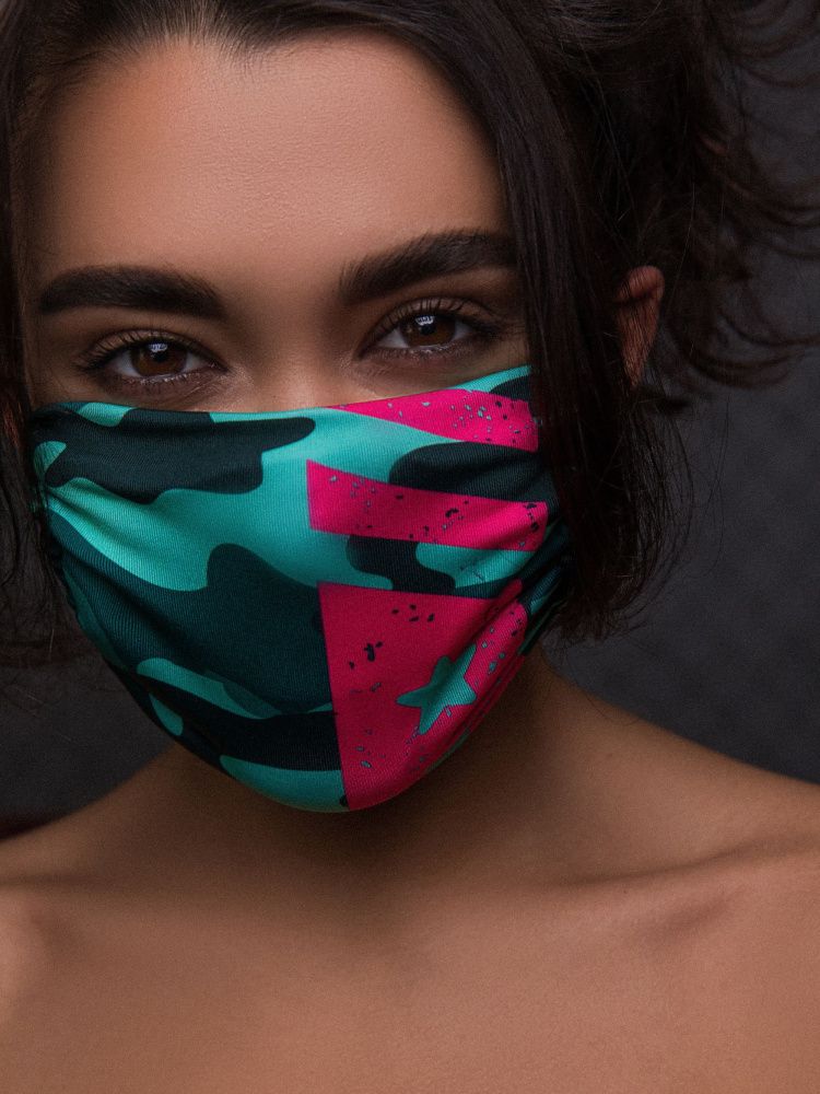 Bona Fide: Defend Mask "Glamour Army Emerald"