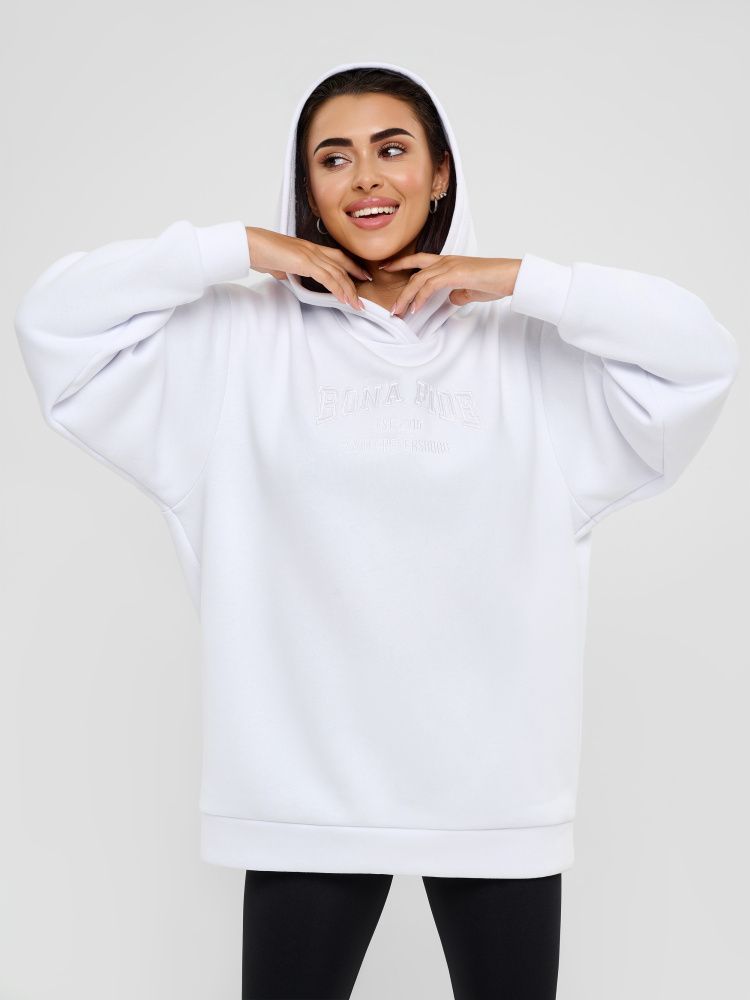 Bona Fashion: Bona Hoody "White"