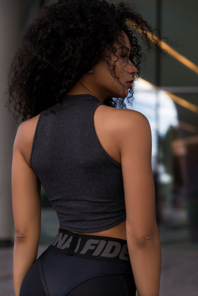 Bona Fide: Top Slim "Dark Gray"