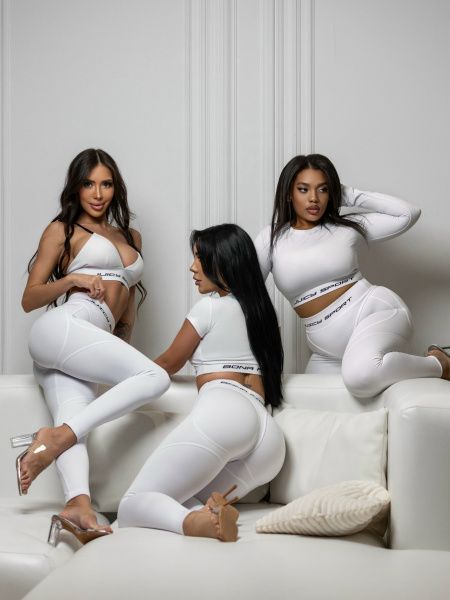 Лосины Extra Sex Push-Up "Juicy White"