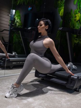 Bona Fide: Leggings "Ribbed Gray"
