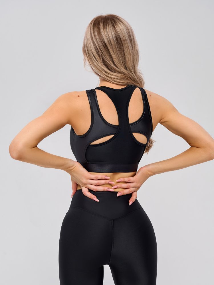 Bona Fide: Celtic cross Top "Black Skin"