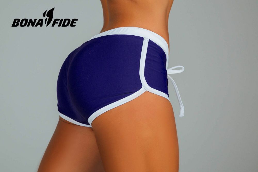 Bona Fide: Shorts "Total Purple & Total White"