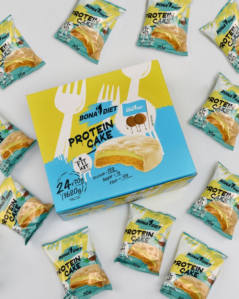 Bona Diet: Protein Cake - Pina Colada