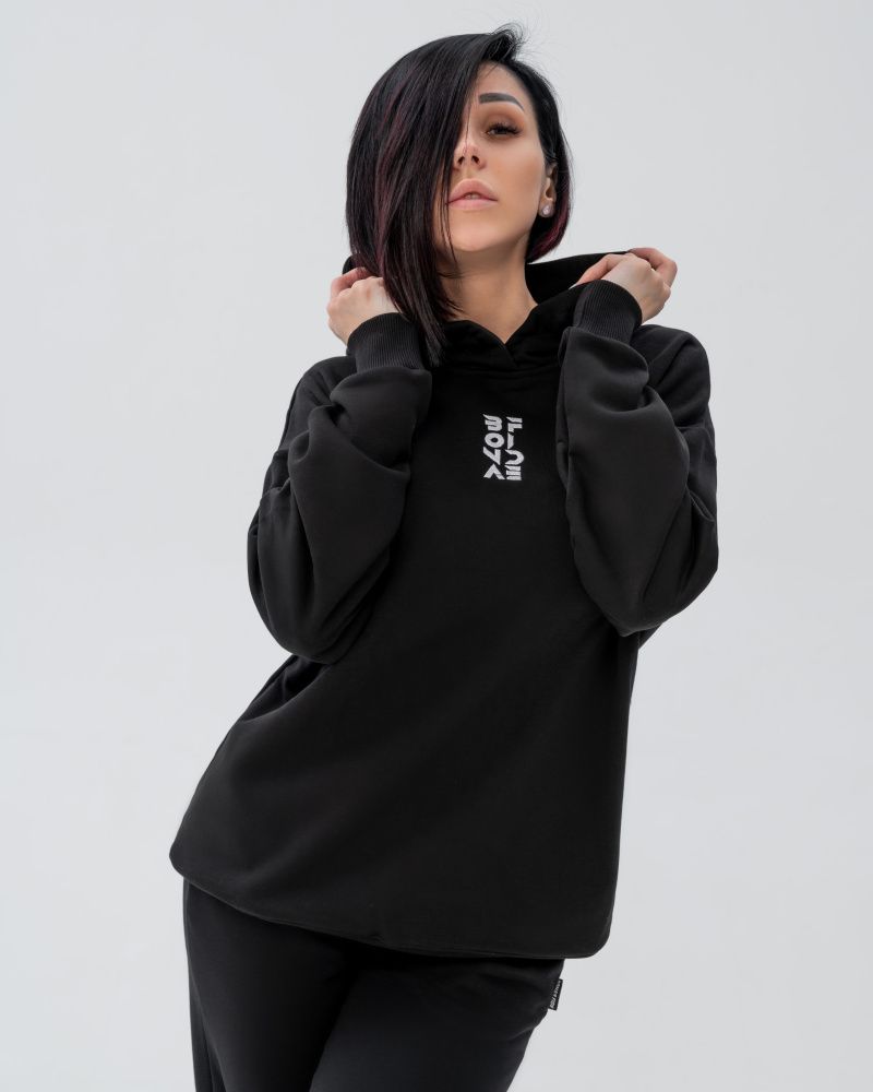 Bona Fide: Happy Hoody "Black"