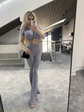 Bona Fashion: Tied Up Top "Gray"