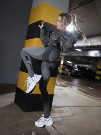 Bona Fide: Majestic Leggings "Gray Melanje"