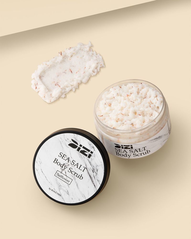 Скраб для тела DIZI: Body Scrub SEA SALT "Safflower"