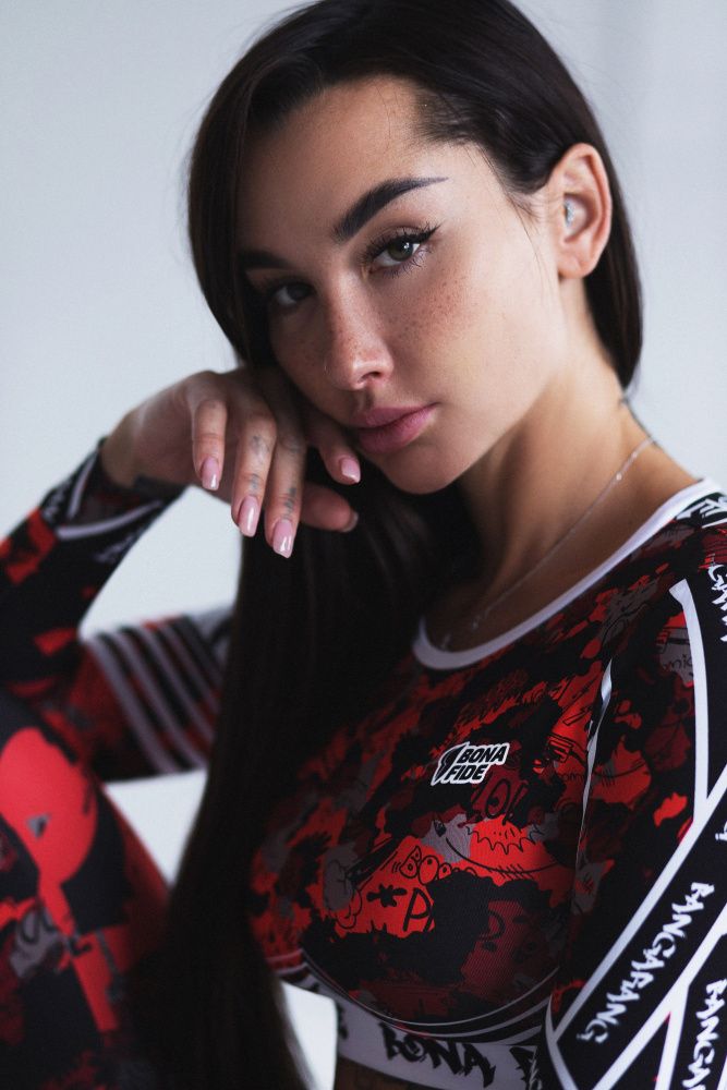 Bona Fide: Rashguard Mini Military Edition "Red"