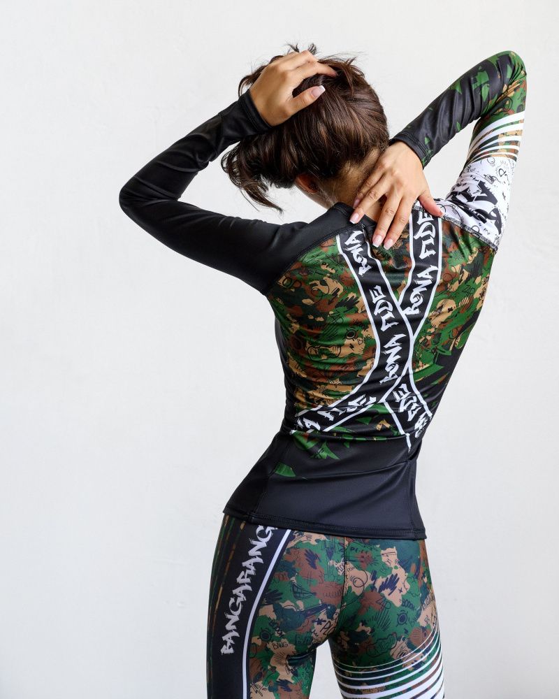 Bona Fide: Rashguard Round Military Edition "Khaki"