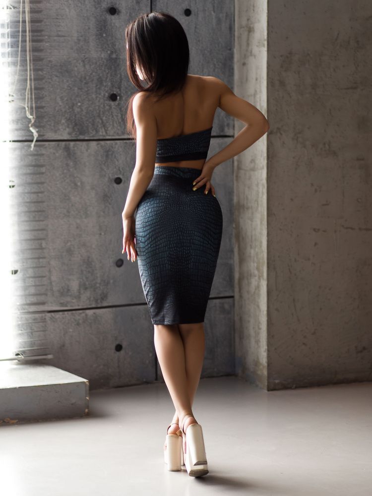 Bona Fide: Bastet Skirt "CrocoLux"