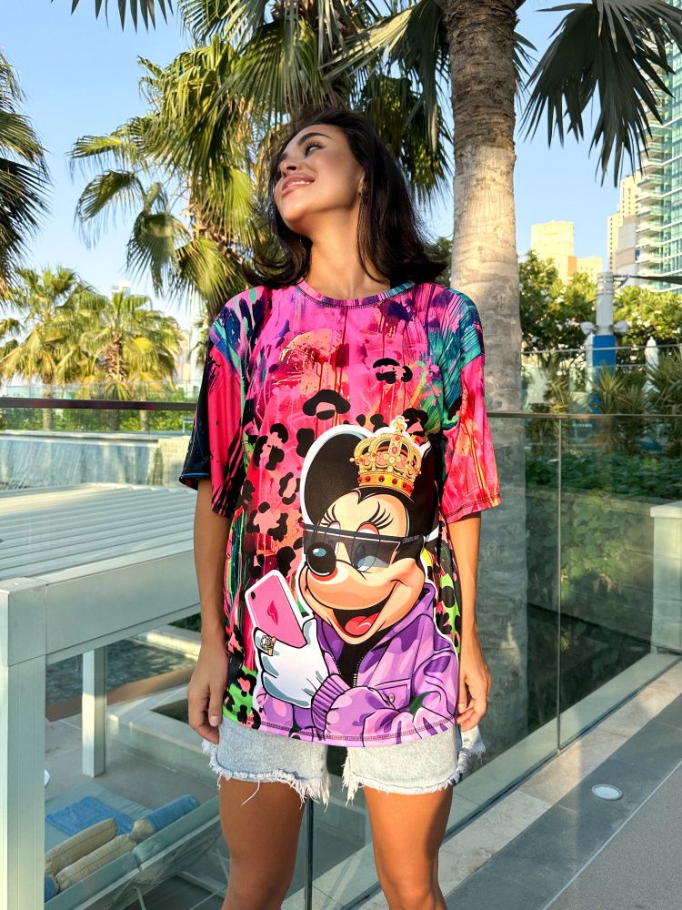 Bona Fashion: OVERSIZE T-shirt "Vivid"