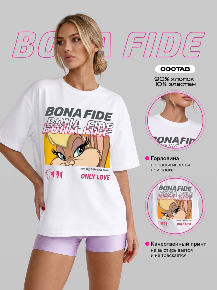 Bona Fide: OVERSIZE T-shirt "Bunny"