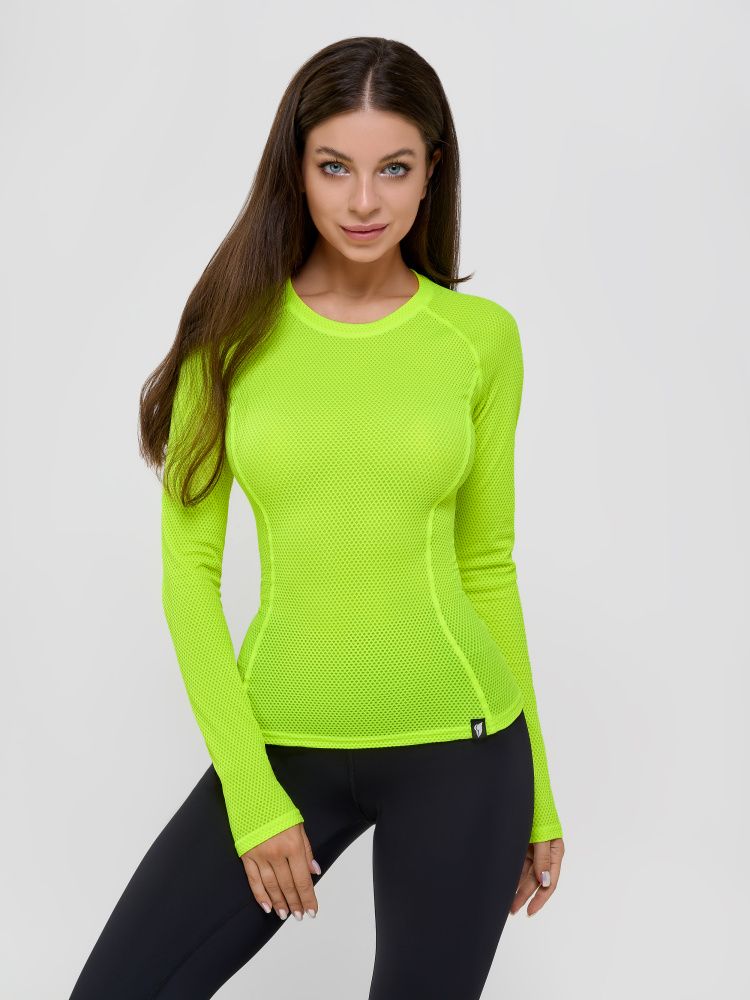 Bona Fide: Rashguard Round "Neon Yellow"