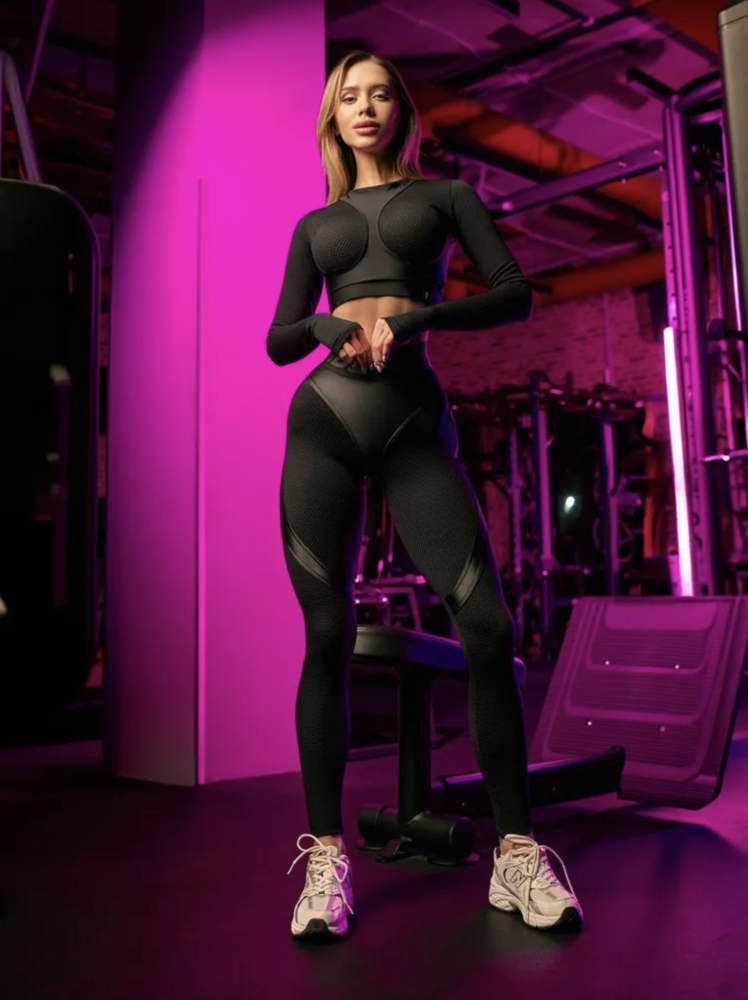 Лосины Extra Sex-Push Up "Black Skin"