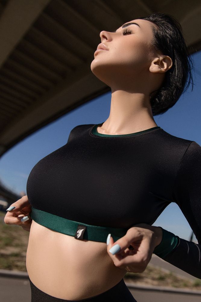 Bona Fide: Rashguard Mini Skin Edition "Black & Green"