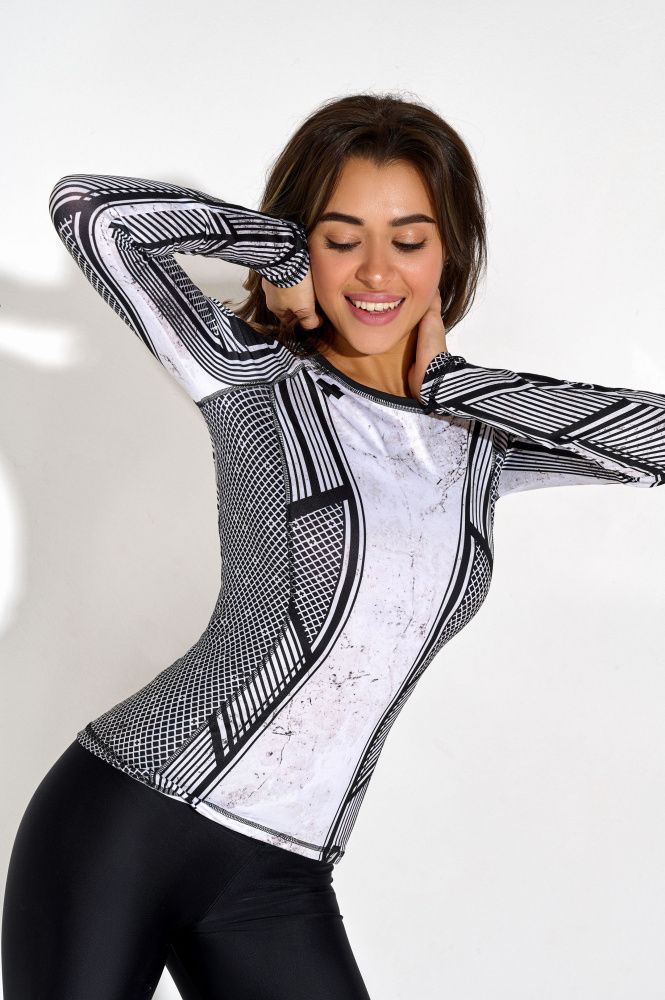 Bona Fide: Rashguard Round Mainstream "Light Gray"
