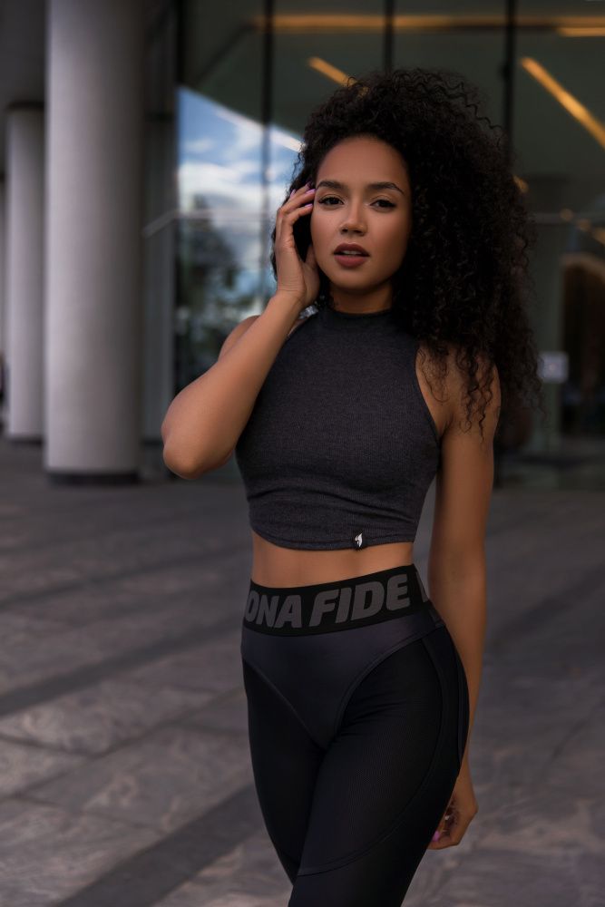 Bona Fide: Top Slim "Dark Gray"