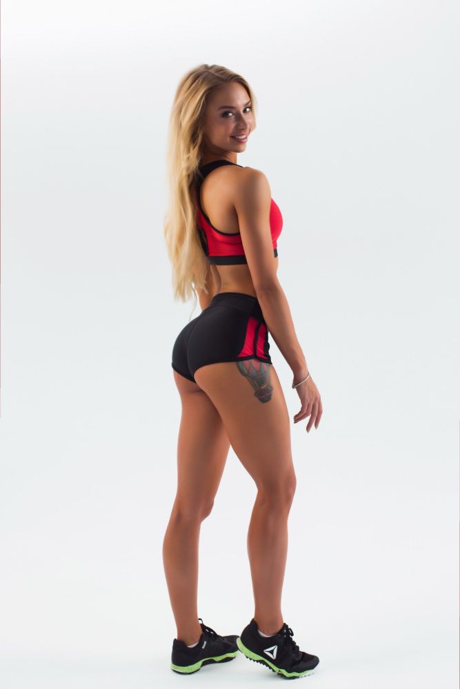 Bona Fide: FuckNike Shorts "Black & Red"