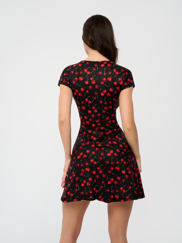 Bona Fashion: Decolletage "Black & Cherry"