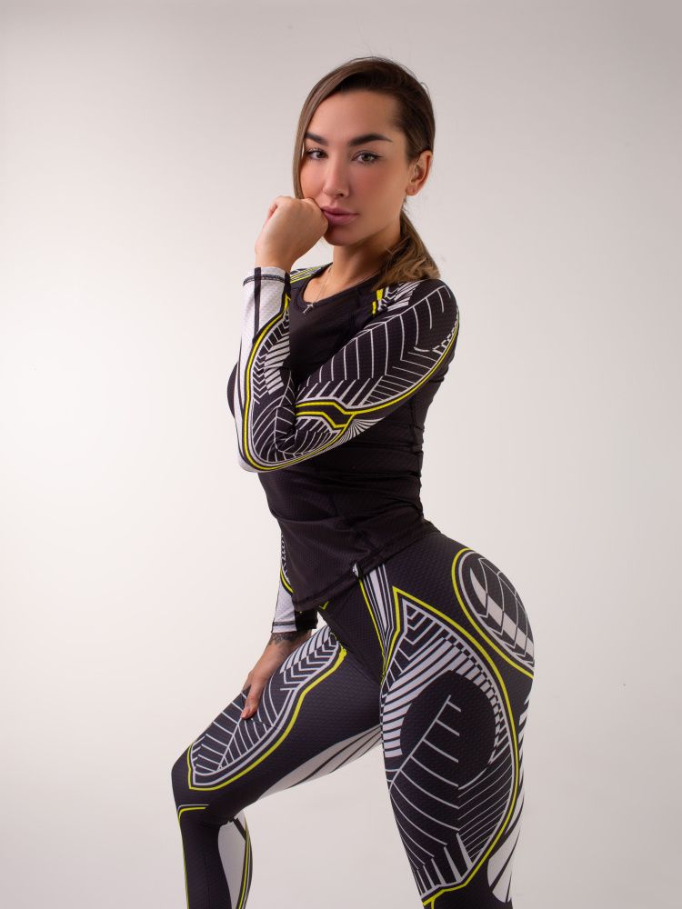 Bona Fide: Rashguard Round Insect "Black"