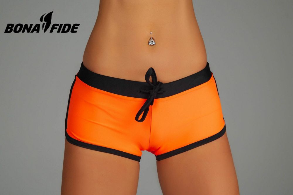 Bona Fide: Shorts "Fluo Orange & Total Black"