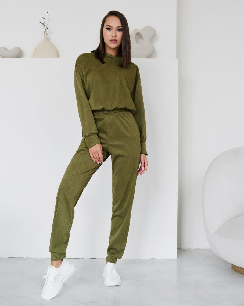 Bona Fide: Flex-pants "Khaki Velvet"