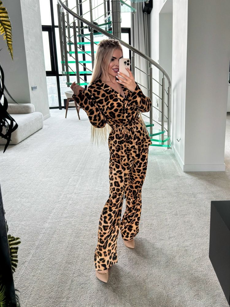 Bona Fide: Satin Pants "Wild Cat"