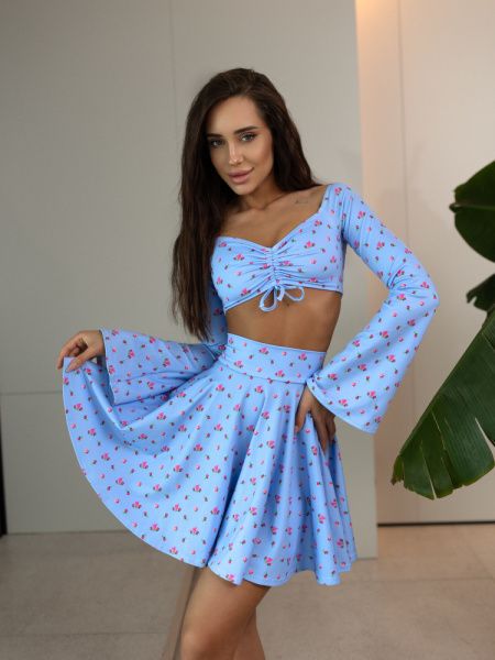 Bona Fide: Sunny Skirt "Blue Sky"