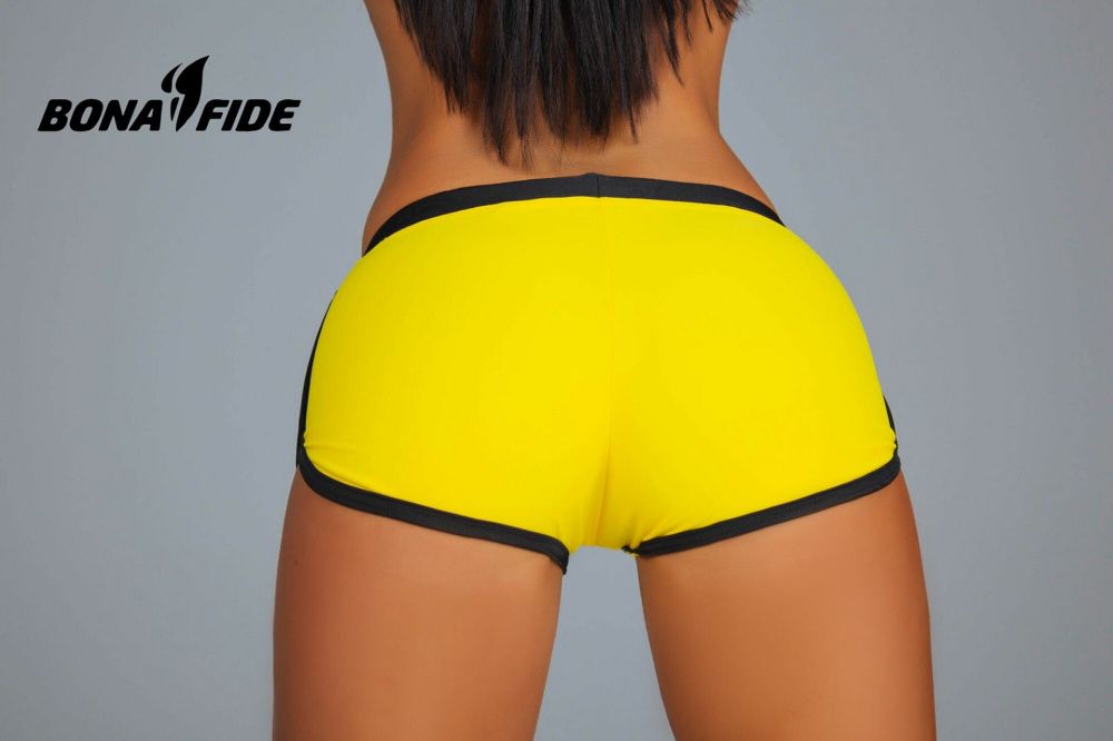 Bona Fide: Shorts "Yellow & Total Black"