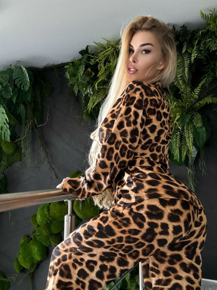 Bona Fide: Satin Pants "Wild Cat"