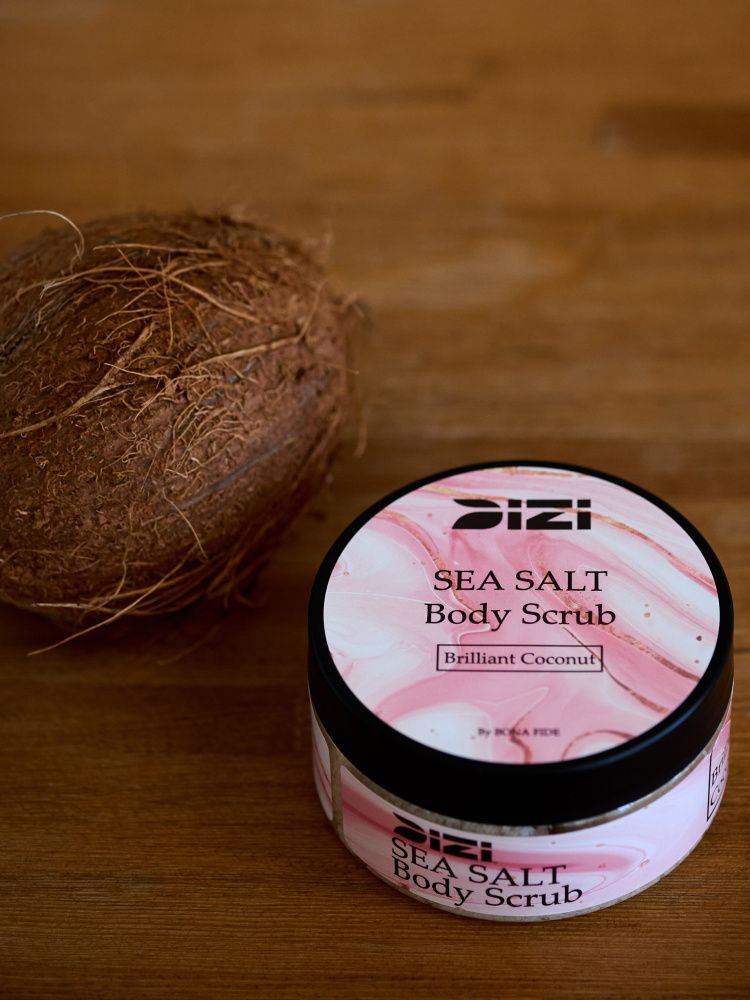 Скраб для тела DIZI: Body Scrub SEA SALT "Brilliant Coconut"