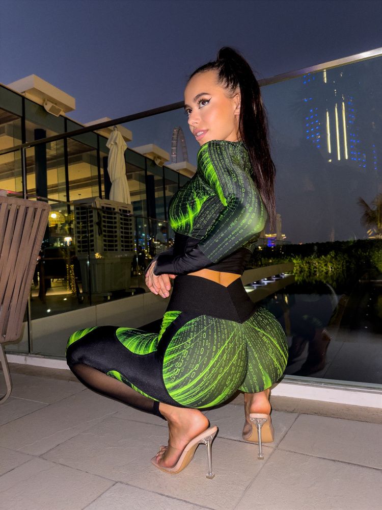 Лосины Leggings Correct Push-up "Matrix"