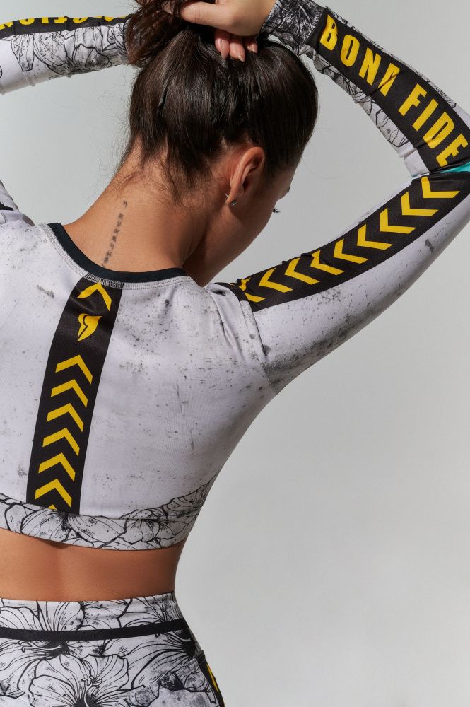 Bona Fide: Rashguard Mini La Florista "Ceramic"