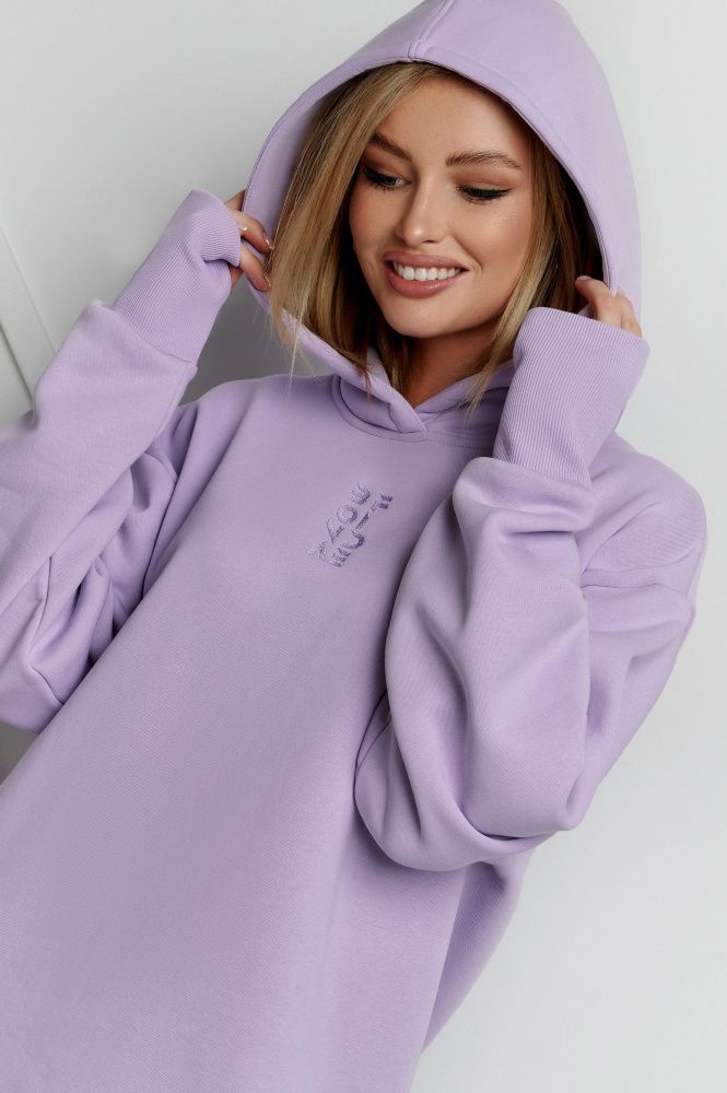 Bona Fide: Happy Hoody Long "Lavender"