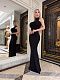 Платье Bona Fide: Long Dress "Black Rib"