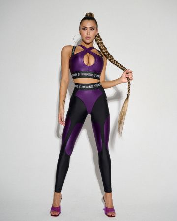 Bona Fide: Heart Crush Leggings "Limbo"