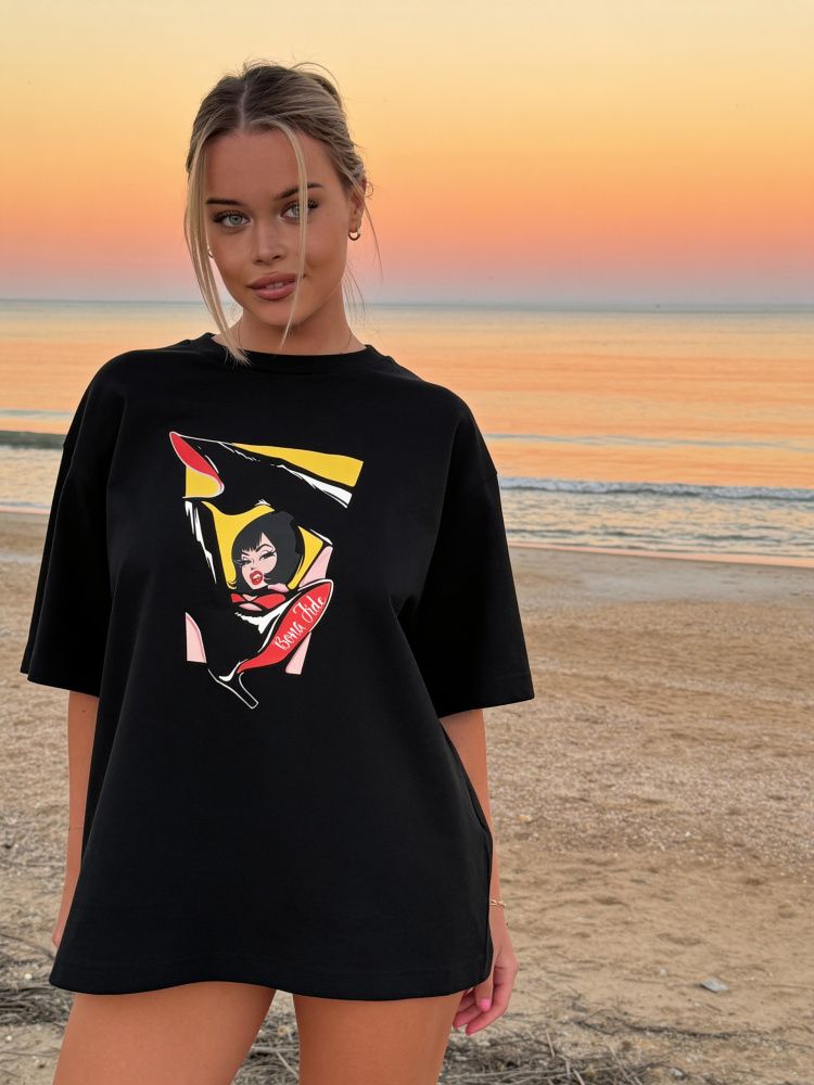 Bona Fide: OVERSIZE T-shirt "High heels"