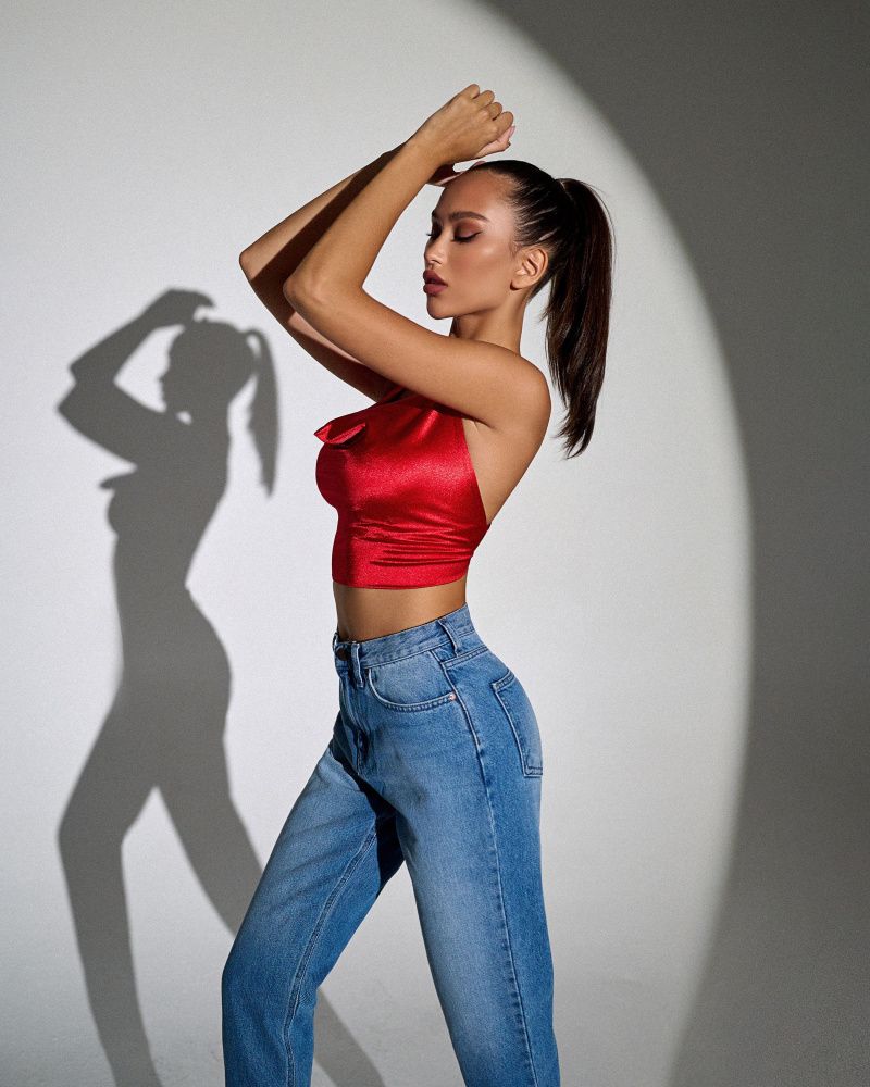 Bona Fashion:  Top Eros "Red Fluid"