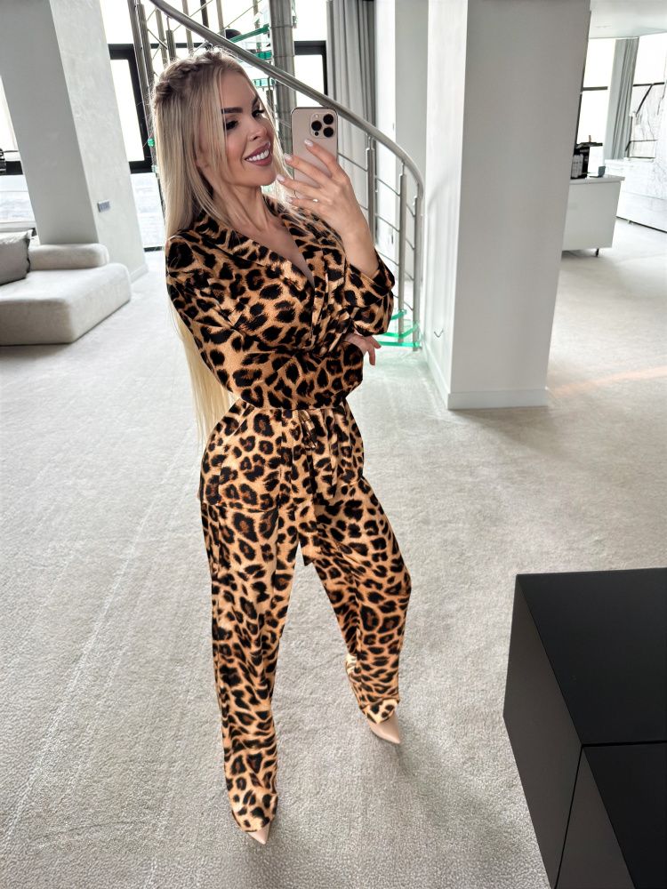 Bona Fide: Satin Pants "Wild Cat"