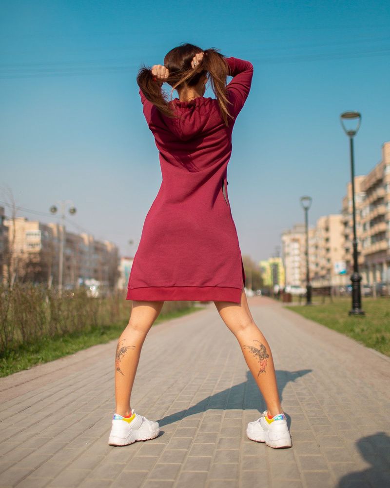 Bona Fide: Bona&Gonna Dress "Red Plum"