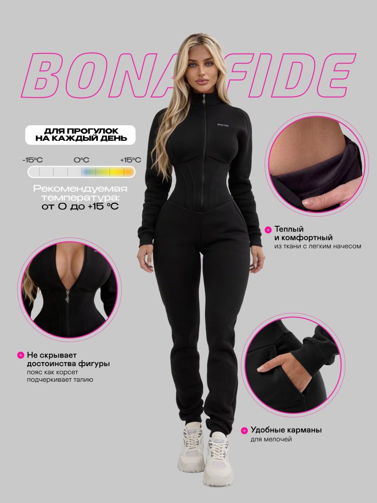Bona Fide: Vivienne suit "Black"
