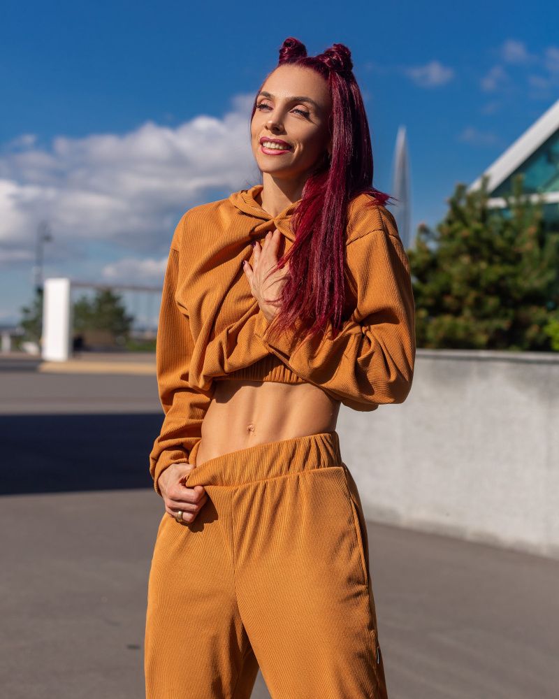 Bona Fide: Flex-shirt  "Caramel Velvet"