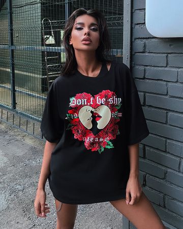 Футболка : OVERSIZE T-shirt "Lovers"