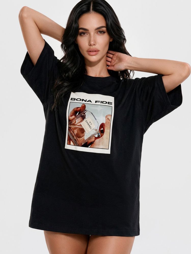 Bona Fide: OVERSIZE T-shirt "№5"