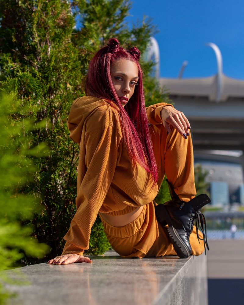 Bona Fide: Flex-shirt  "Caramel Velvet"