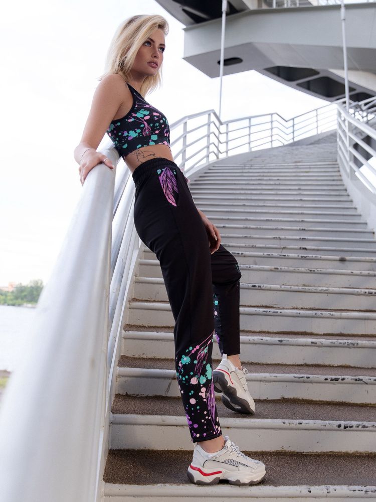 Bona Fide: Mrs Olympia Pants Dream Catcher "Black"