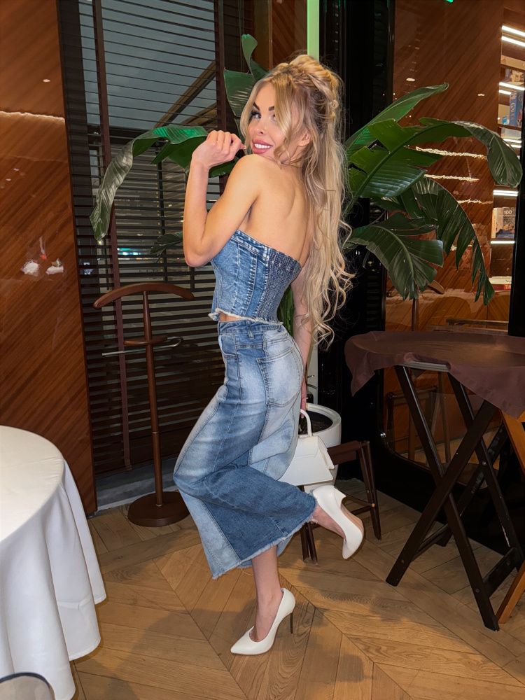 Bona Fide: Bootylicious Skirt "Blue"